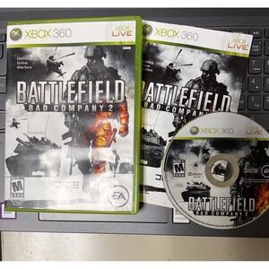 Battlefield Bad Company 2 Microsoft Xbox 360 EA DICE Shooter Video Game